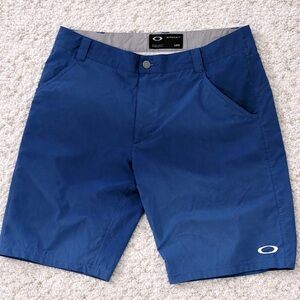 Oakley Blue Performance Shorts 34 Men’s Golf Athletic